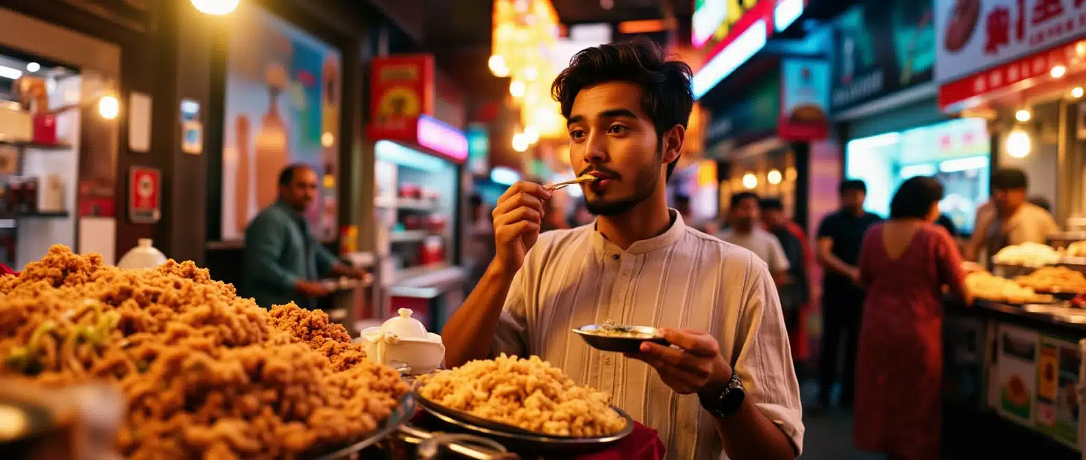 Pakistani Food Influencer