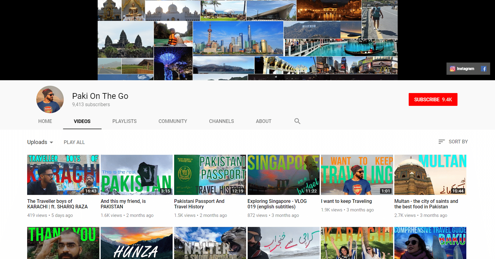 Paki on the go - Youtube Channel