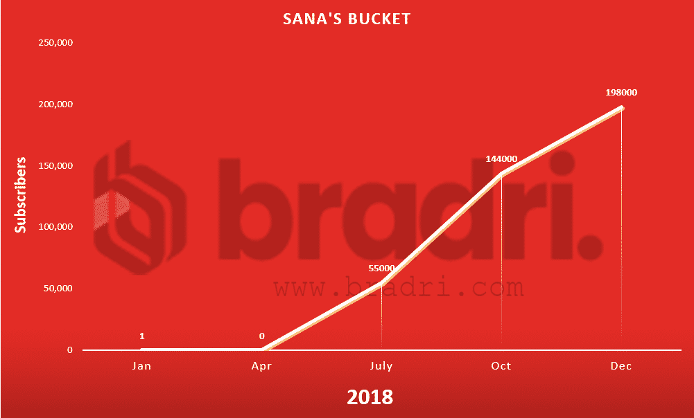 Pakistan-Youtube-Stats-Sana's Bucket