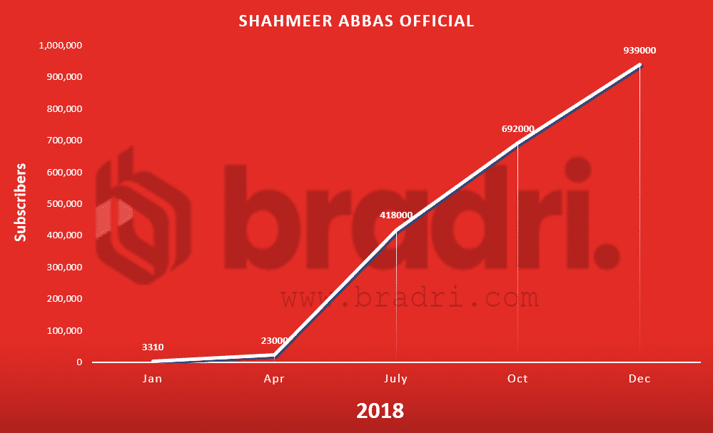 Pakistan-Youtube-Stats-Shahmeer Abbas