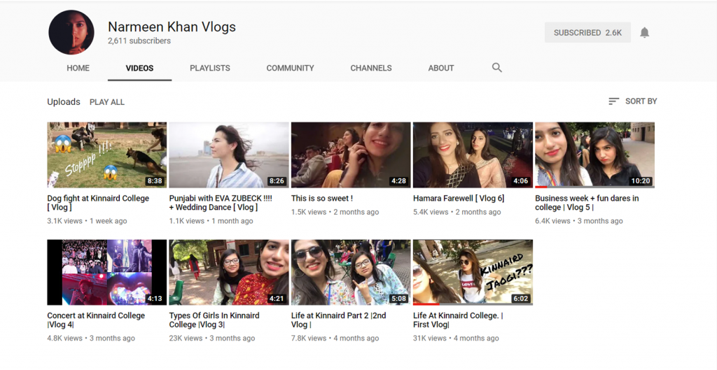 Most Popular Pakistani Female Vloggers on YouTube Bradri.
